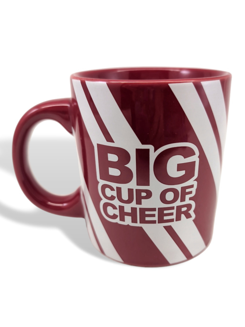Unisex Spirit Halloween Red & White "Big Cup of Cheer" Christmas Mug
